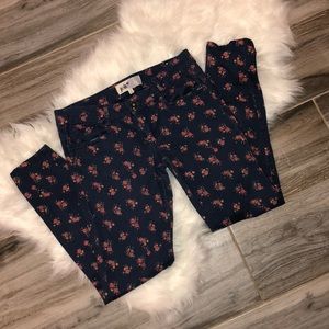 Jolt floral print jeans/ size 7